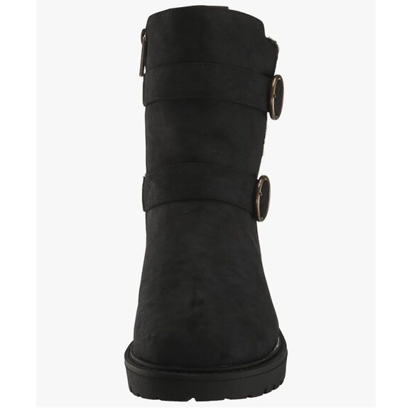 Muk Luks Boot Womens Finley FaithFaux-Fur Lined Women’s Black Sz. 8.5 - Picture 6 of 12